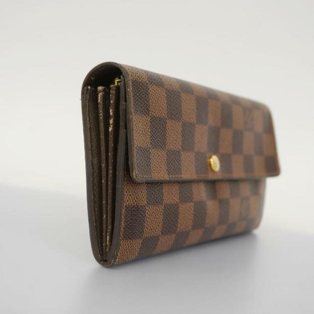 LOUIS VUITTON(ルイヴィトン)の【4hc3226】ルイヴィトン 長財布/ダミエ/ポルトフォイユサラ/N61734/ブラウン【中古】メンズ/レディース/ユニセックス レディースのファッション小物(財布)の商品写真