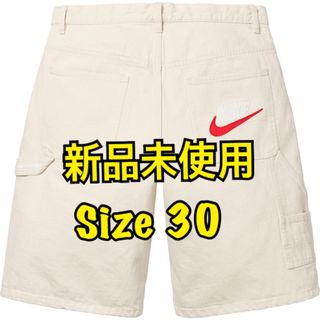 シュプリーム(Supreme)のSupreme Nike Denim Short ナイキ デニム ショート白30(ショートパンツ)