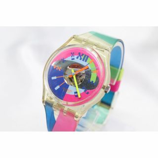 swatch - 【W138-7】動作品 電池交換済 Swatch スウォッチ SWISS 腕時計