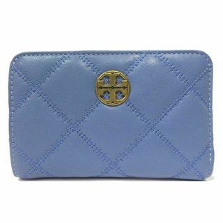 トリーバーチ(Tory Burch)の【新品】トリーバーチ 財布 二つ折り財布 150077 0823 457 (ブルー系) TORY BURCH ウィラ キルティング調 ミディアム ウォレット アウトレット レディース(財布)