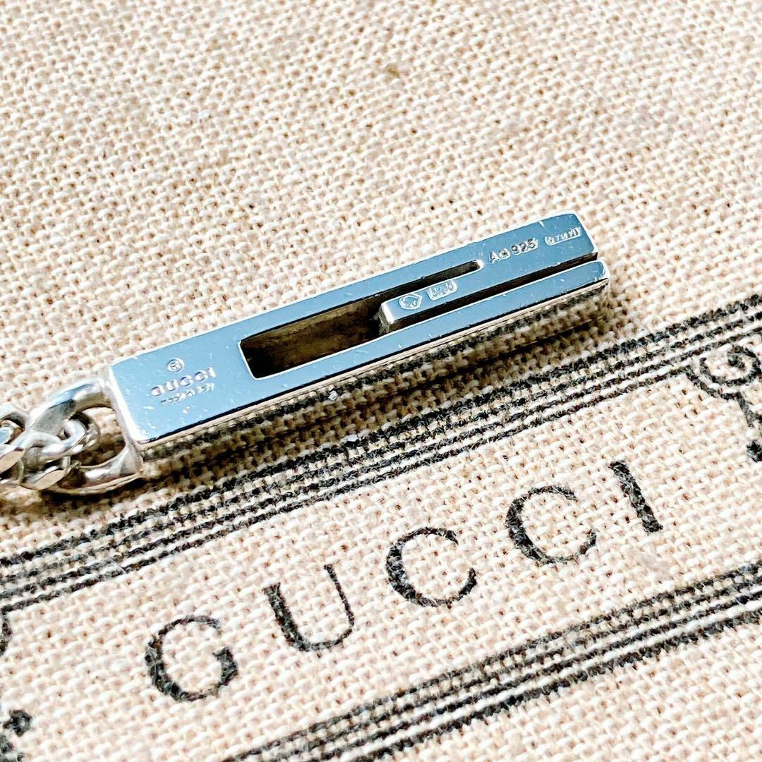 Gucci(グッチ)の【洗浄済】グッチ GUCCI 925 ネックレス シルバー メンズ ＊01 メンズのアクセサリー(ネックレス)の商品写真