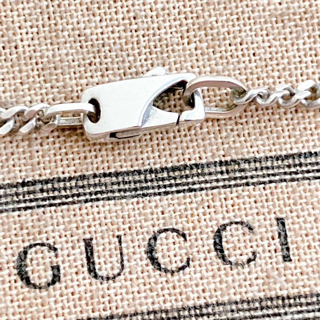 Gucci(グッチ)の【洗浄済】グッチ GUCCI 925 ネックレス シルバー メンズ ＊01 メンズのアクセサリー(ネックレス)の商品写真