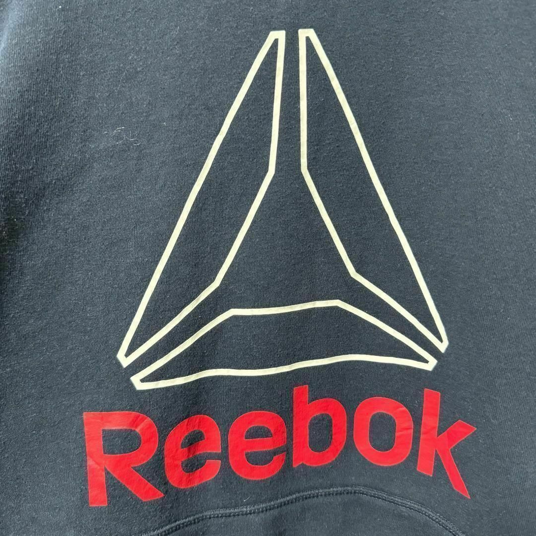 Reebok(リーボック)の90s 古着 Reebok パーカー フーディー L でかロゴ ゆるだぼ メンズのトップス(パーカー)の商品写真