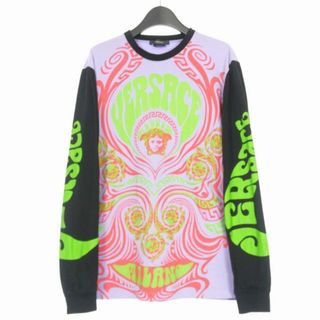 ヴェルサーチ ヴェルサーチェ VERSACE メデューサミュージック Tシャツ