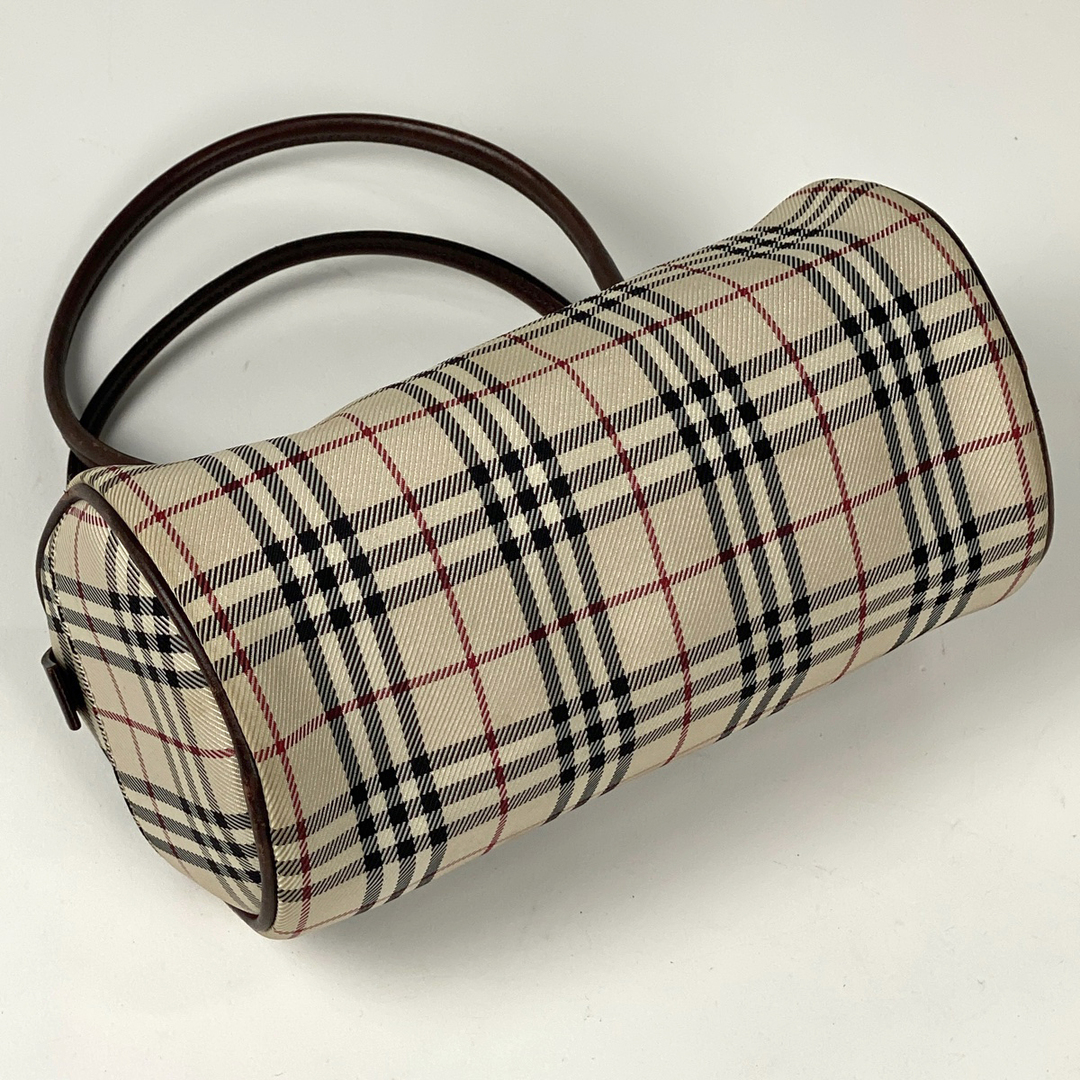 BURBERRY(バーバリー)のバーバリー ロゴ ハンドバッグ レディース 【中古】 レディースのバッグ(ハンドバッグ)の商品写真