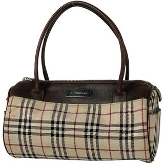 バーバリー(BURBERRY)のバーバリー ロゴ ハンドバッグ レディース 【中古】(ハンドバッグ)