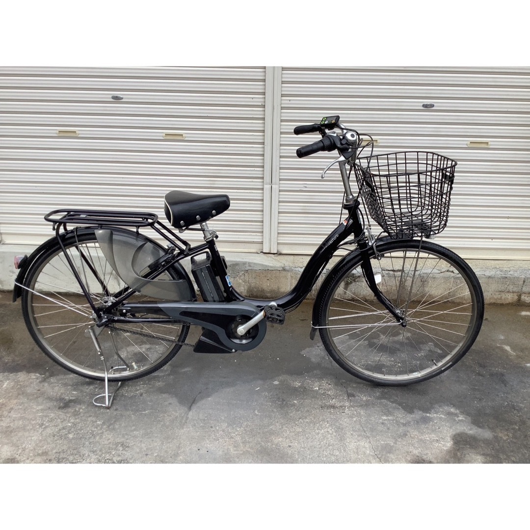 ヤマハ(ヤマハ)のヤマハ新機種電動アシスト自転車pasnatura26インチブラックアルミボディー スポーツ/アウトドアの自転車(自転車本体)の商品写真