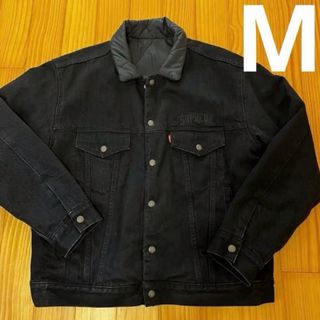 シュプリーム(Supreme)の【美品】supreme Levi’s キルティングリバーシブルデニムジャケットM(Gジャン/デニムジャケット)