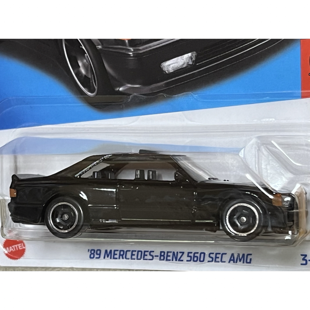 ホットウィール(ホットウィール)のホットウィール 1989 メルセデスベンツ 560SEC AMG ブラック エンタメ/ホビーのおもちゃ/ぬいぐるみ(ミニカー)の商品写真