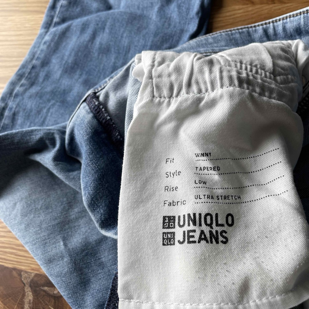UNIQLO(ユニクロ)のウルトラストレッチスキニージーンズ メンズのパンツ(デニム/ジーンズ)の商品写真
