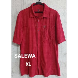 SALEWA  サレワ　ドライ 半袖シャツ チェック(シャツ)