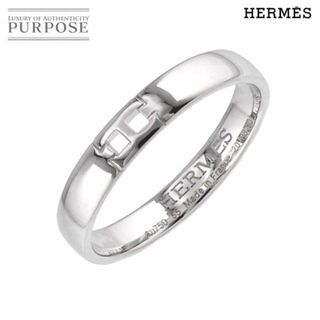 Hermes - エルメス HERMES エヴァー ヘラクレス #55 リング K18 WG ホワイトゴールド 750 指輪 VLP 90222820