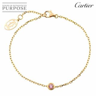 Cartier - カルティエ Cartier ダムール ピンクサファイヤ ブレスレット 18cm K18 PG 750 ディアマン レジェ VLP 90227416