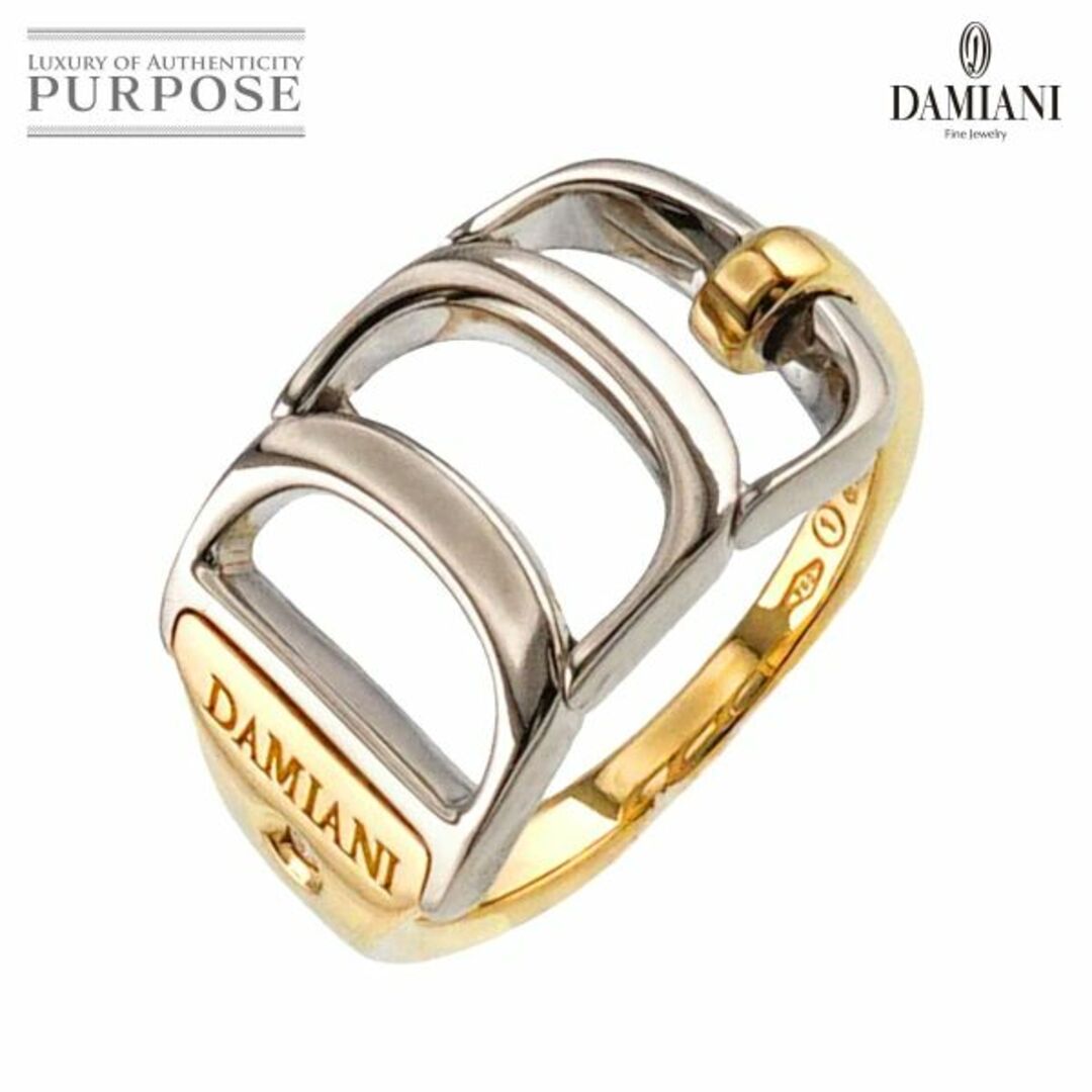 Damiani(ダミアーニ)のダミアーニ DAMIANI ダミアニッシマ 12号 リング ダイヤ K18 WG YG ホワイト イエロー ゴールド 750 指輪 VLP 90227615 レディースのアクセサリー(リング(指輪))の商品写真