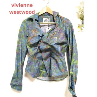 新品タグ付　viviennewestwood レア　インポート　ドランクンシャツ