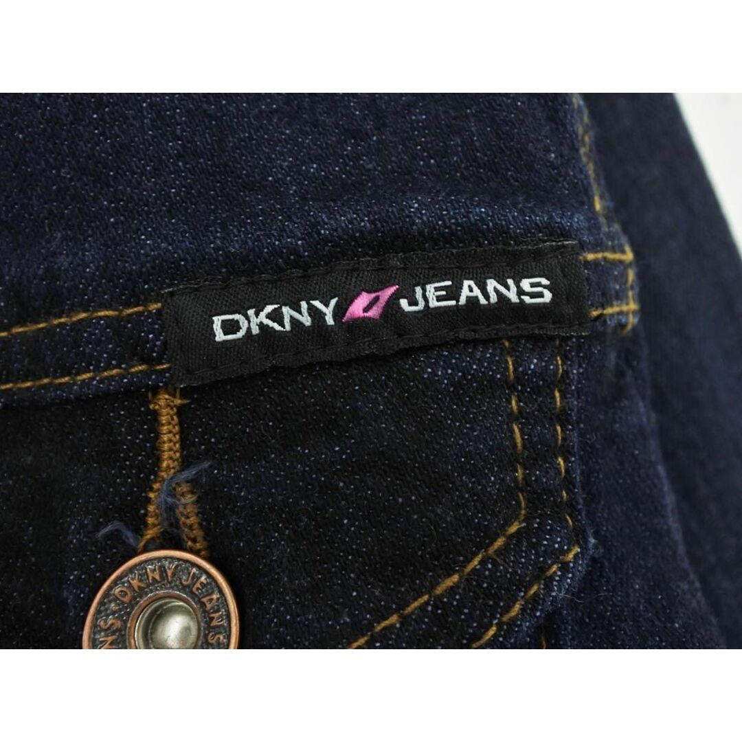 DKNY(ダナキャランニューヨーク)のDKNY ダナキャランニューヨーク Gジャン デニム ジャケット sizeXS/紺 ■◇ レディース レディースのジャケット/アウター(Gジャン/デニムジャケット)の商品写真