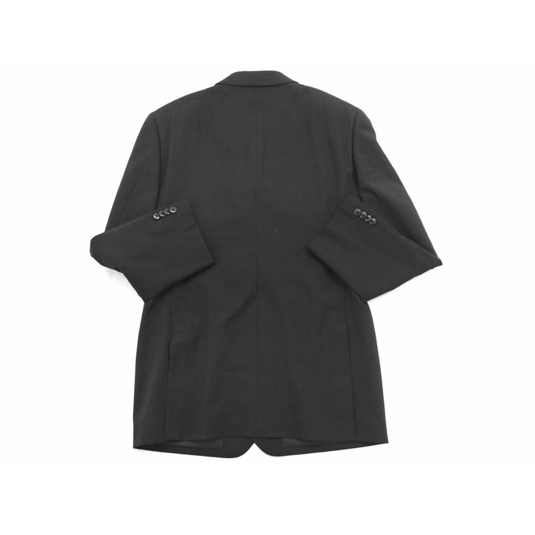 HIROKO KOSHINO(ヒロココシノ)のHIROKO KOSHINO ヒロココシノ セットアップ ジャケット パンツ スーツ size92A5/黒 ■◇ メンズ メンズのスーツ(セットアップ)の商品写真