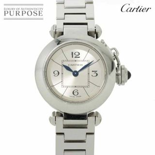 カルティエ(Cartier)のカルティエ Cartier ミスパシャ W3140007 レディース 腕時計 シルバー クォーツ ウォッチ Miss Pasha VLP 90230143(腕時計)
