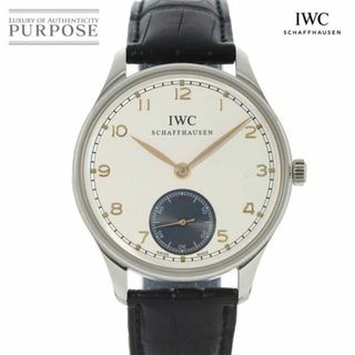 インターナショナルウォッチカンパニー(IWC)のIWC ポルトギーゼ ハンドワインド IW545405 メンズ 腕時計 シルバー 手巻き インターナショナル ウォッチ カンパニー Portuguese VLP 90231656(腕時計(アナログ))