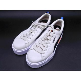 プーマ(PUMA)の美品 PUMA プーマ Mayze Lth Wns 厚底 スニーカー size25.5ｃｍ/オフホワイト ■■ レディース(スニーカー)