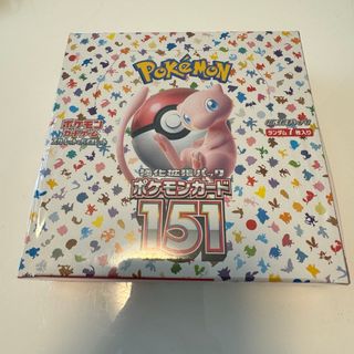 ポケモン(ポケモン)のポケモンカード151 box シュリンクつき(Box/デッキ/パック)