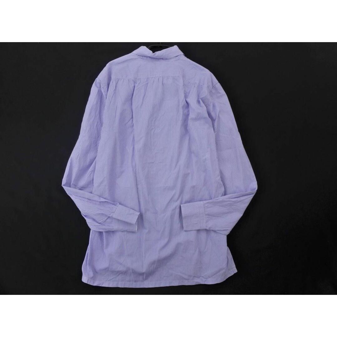BARBA(バルバ)のBARBA バルバ ストライプ ボタンダウン シャツ size39/紫 ■◇ メンズ メンズのトップス(シャツ)の商品写真