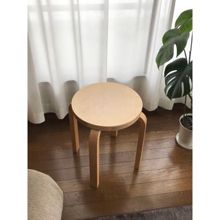 Artek Stool 60 ４本脚 バーチ 足裏フェルト付き