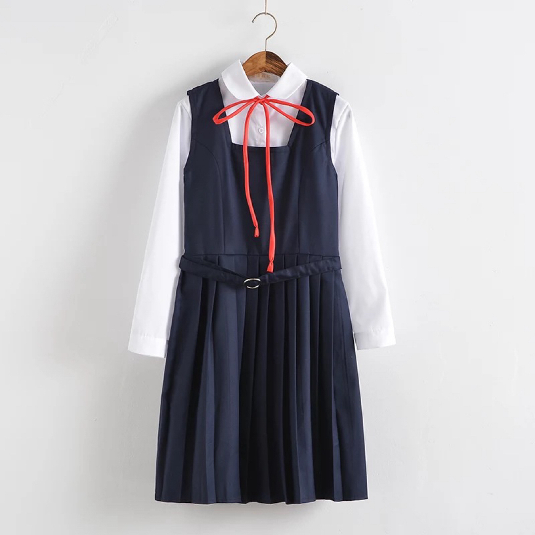 新品未使用 大きいサイズ 6l コスプレ 制服 学生服 ワンピース レディース エンタメ/ホビーの同人誌(コスプレ)の商品写真