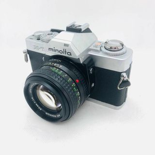 【C4560】Minolta X-7 + MD rokkor 50mm f1.4(フィルムカメラ)