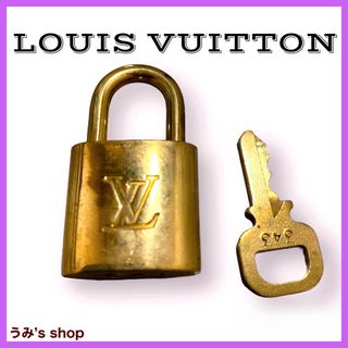 LOUIS VUITTON - LOUIS VITTON ルイヴィトン パドロック 南京錠 チャーム 正規品