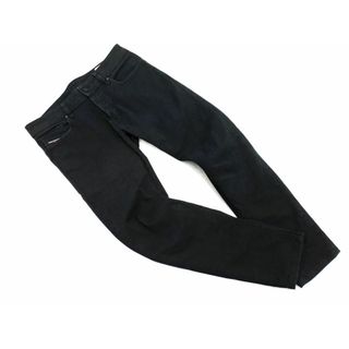 DIESEL ディーゼル SLEENKER ボタンフライ スリム スキニー パンツ size29/黒 ■■ メンズ
