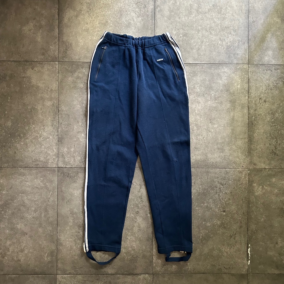 最安 adidas - ネイビー 5 トラックパンツ/ジャージ アディダス 80s アディダス