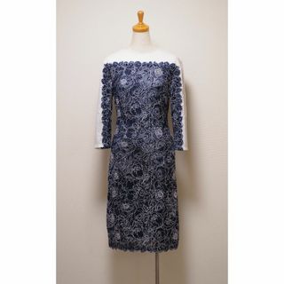 タダシショウジ(TADASHI SHOJI)のTADASHI SHOJI ワンピース 「６」１１号程度(ひざ丈ワンピース)