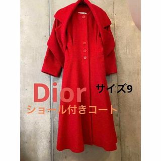 クリスチャンディオール(Christian Dior)の【美品】Christian Dior 最高級ウールコート(ロングコート)