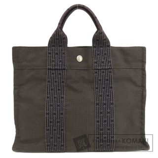 エルメス(Hermes)のHERMES エールラインPM ハンドバッグ キャンバス レディース(ハンドバッグ)