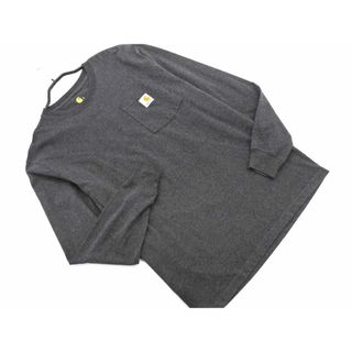 carhartt - Carhartt カーハート ポケット 長袖 カットソー sizeS/グレー ■◇ メンズ