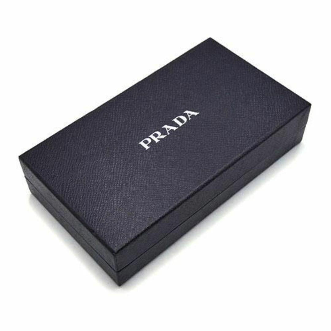 PRADA(プラダ)の極美品 プラダ 財布 PRADA サフィアーノ Wホック 二つ折り 長財布 IDケース付き 黒 NERO ブラック レディース 1MH132 OJ10341 レディースのファッション小物(財布)の商品写真