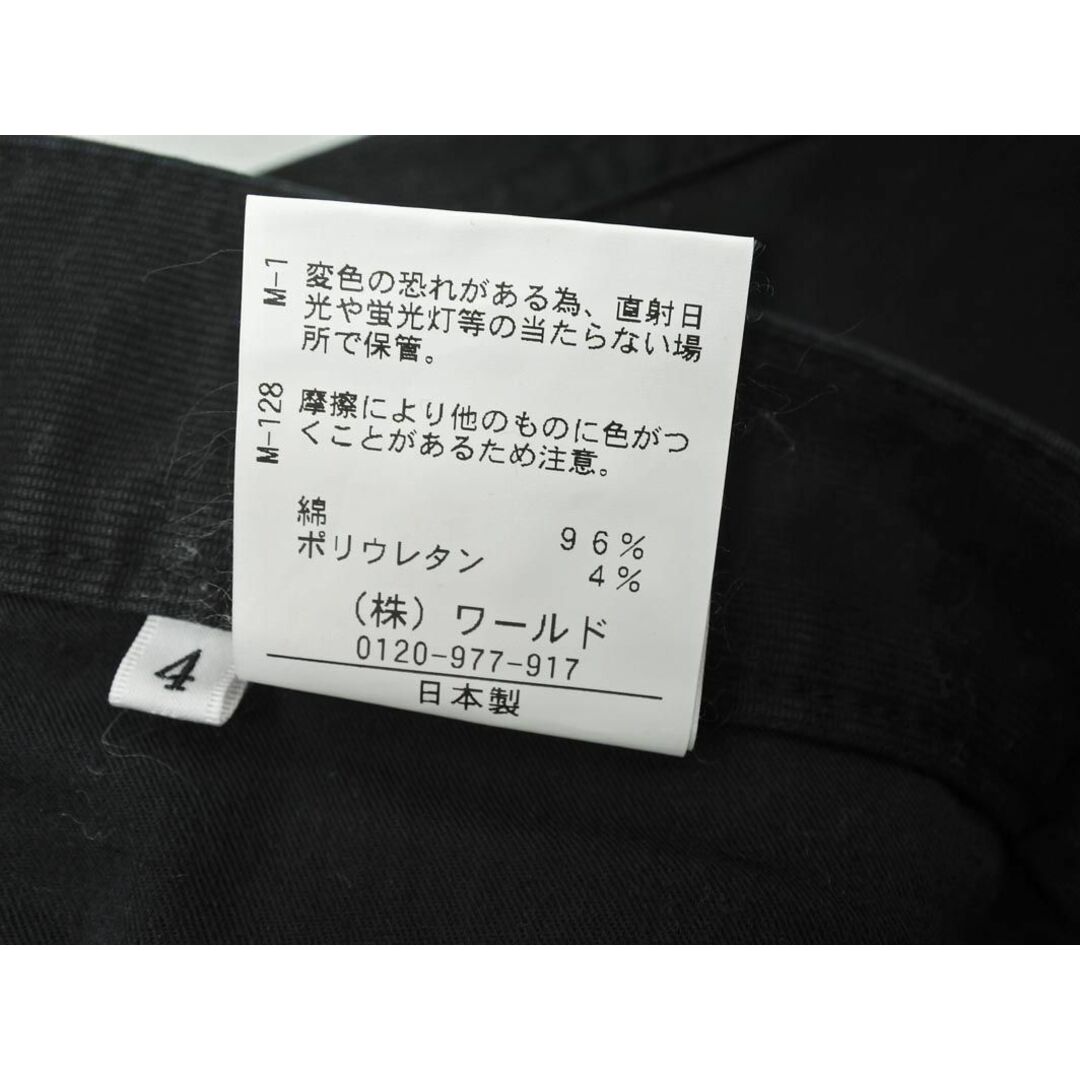 TAKEO KIKUCHI(タケオキクチ)のTAKEO KIKUCHI タケオキクチ テーパード パンツ size4/黒 ■■ メンズ メンズのパンツ(その他)の商品写真