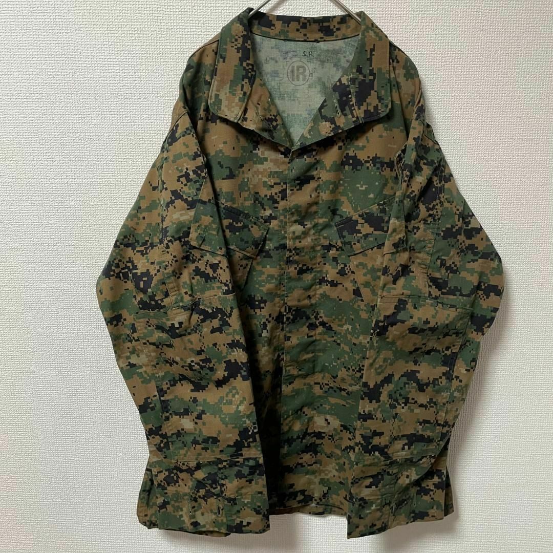 MILITARY(ミリタリー)の90s 古着 ミリタリーシャツ L相当 デジカモ ARMY メンズのジャケット/アウター(ミリタリージャケット)の商品写真