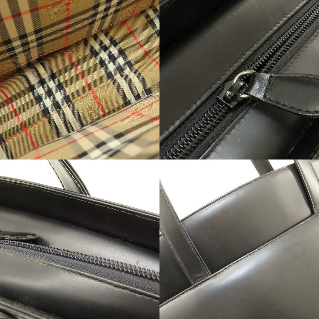 BURBERRY(バーバリー)のBURBERRY ノバチェック トートバッグ レザー レディース レディースのバッグ(トートバッグ)の商品写真