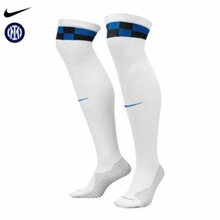 ナイキ(NIKE)の★送料無料★UK直輸入★ナイキ★インテル・ミラン ストッキング★白x青黒/M★(ウェア)