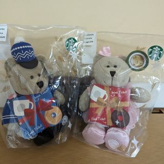 Starbucks - 9200円→6500円！スタバ☆ベアリスタ フード＆ドリンク券付きペア