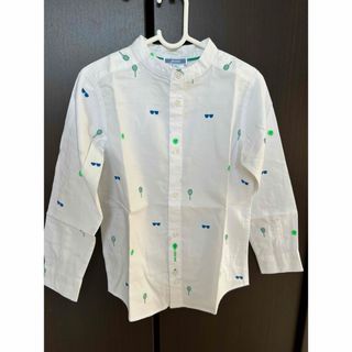 ジャカディ(Jacadi)のjacadi ☆新品モチーフ入りシャツ 6A(Tシャツ/カットソー)