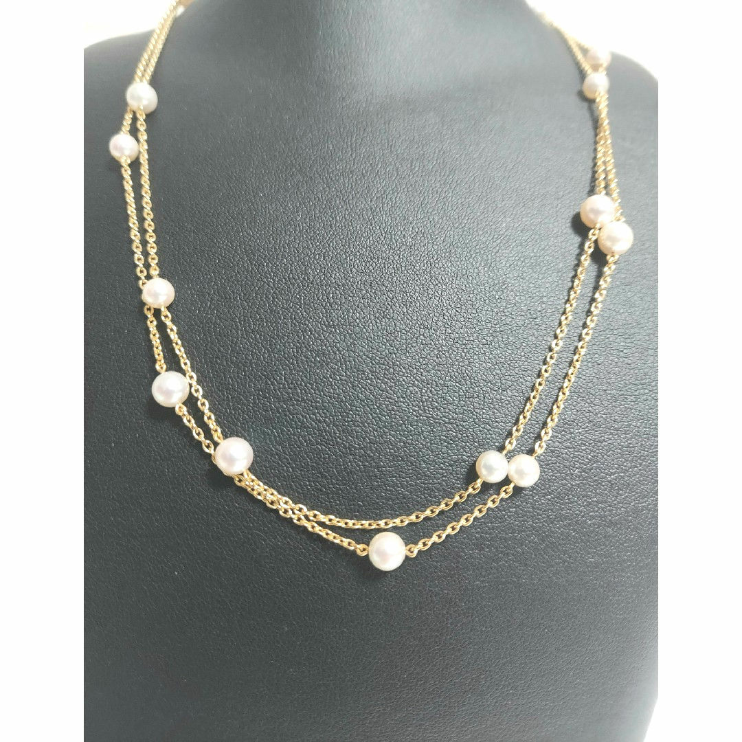 MIKIMOTO - 新品 ミキモト MIKIMOTO K18 パール ステーション MIKIMOTO - 新品 ミキモト MIKIMOTO K18 パール ステーション
