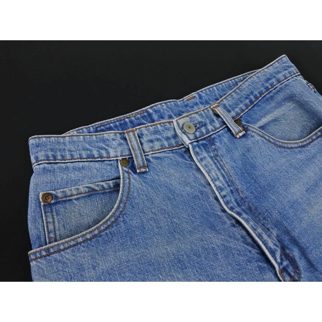 BIG JOHN(ビッグジョン)のBIG JOHN ビッグジョン USED加工 デニムパンツ size32/青 ■■ メンズ メンズのパンツ(デニム/ジーンズ)の商品写真