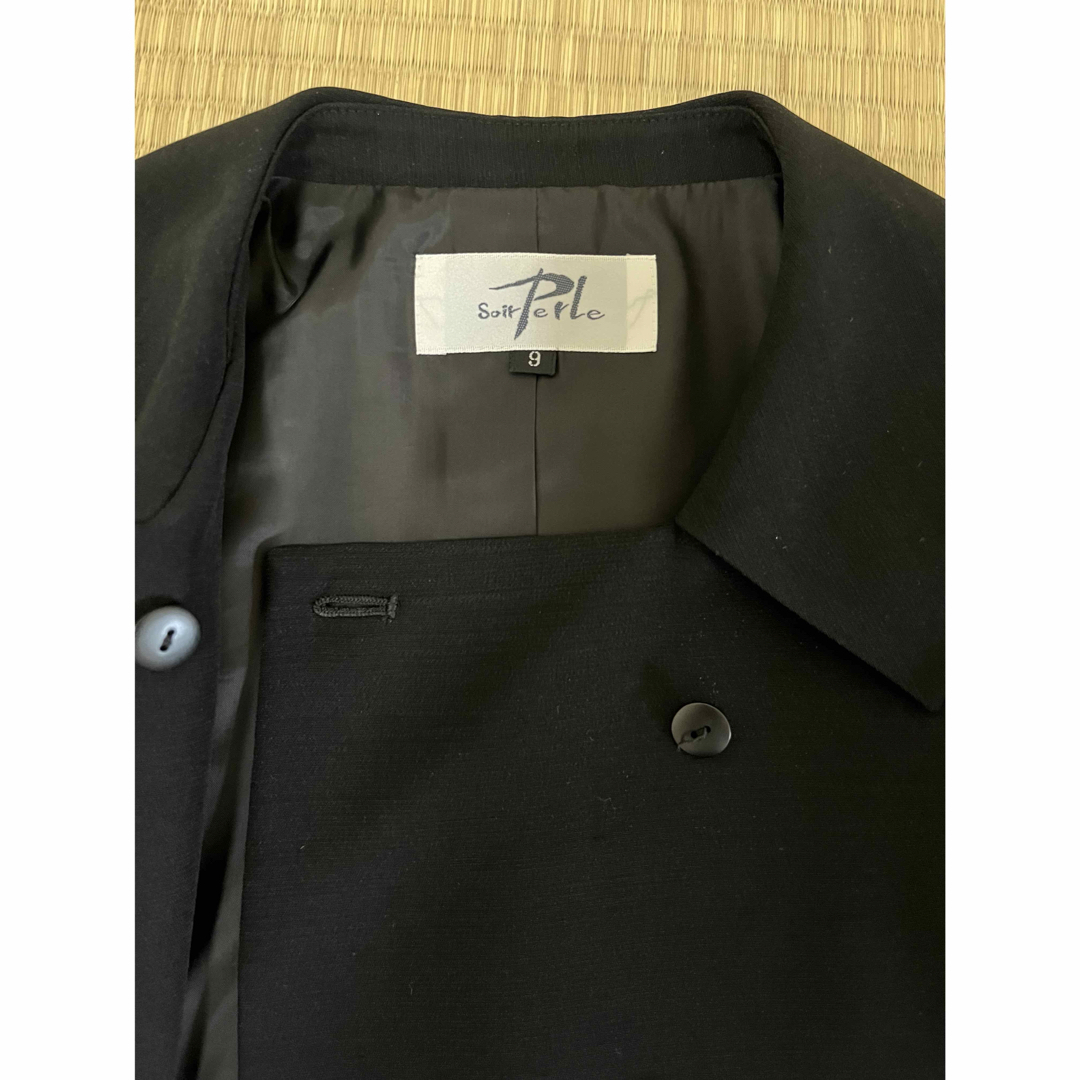 SOIR PERLE(ソワールペルル)の礼服（ブラックフォーマル）ワンピース、ジャケット レディースのフォーマル/ドレス(礼服/喪服)の商品写真