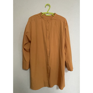 chocol raffine robe オレンジ　長袖シャツ　フリーサイズ(シャツ/ブラウス(長袖/七分))