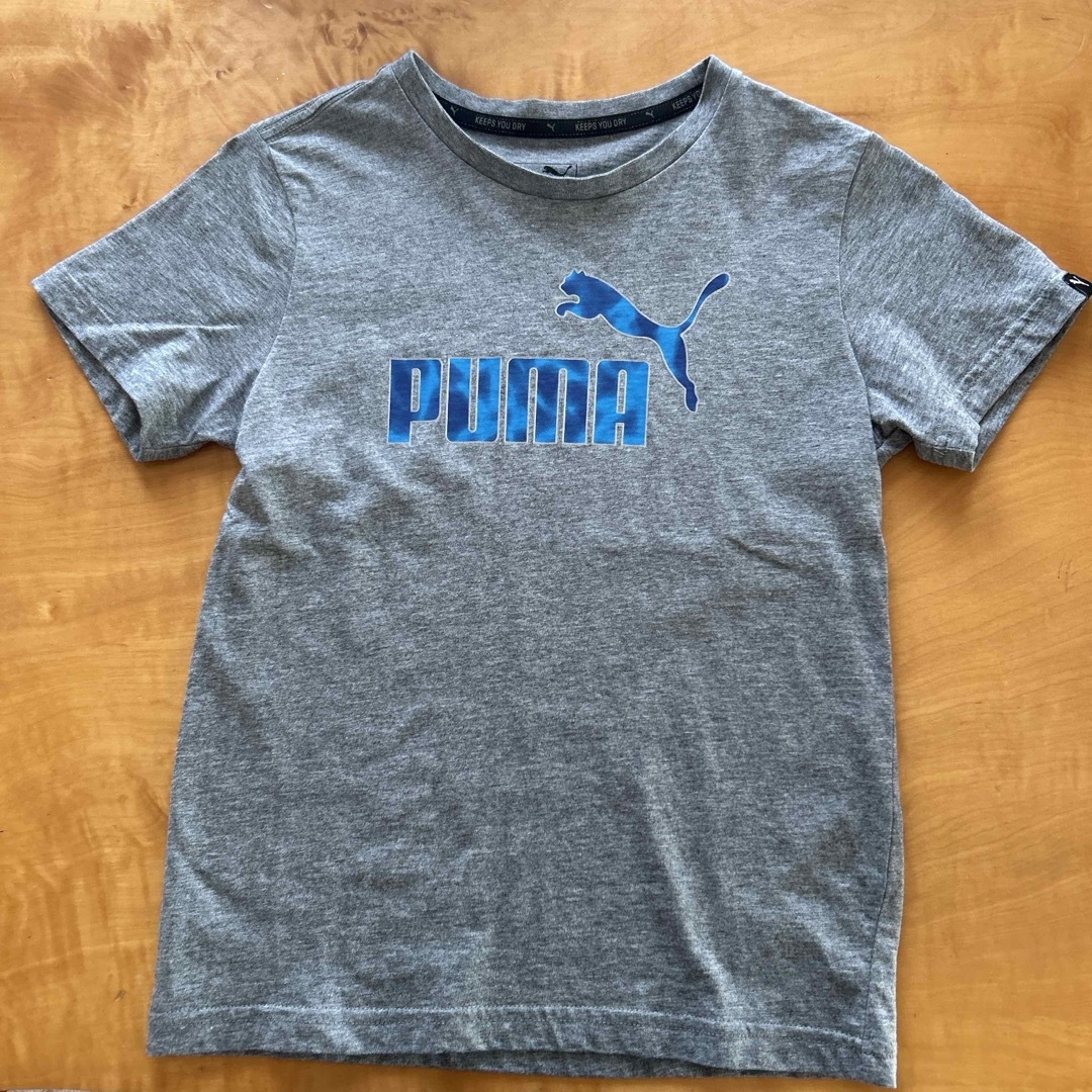 adidas(アディダス)のadidas・PUMA 半袖Tシャツ【140】2枚セット キッズ/ベビー/マタニティのキッズ服男の子用(90cm~)(Tシャツ/カットソー)の商品写真