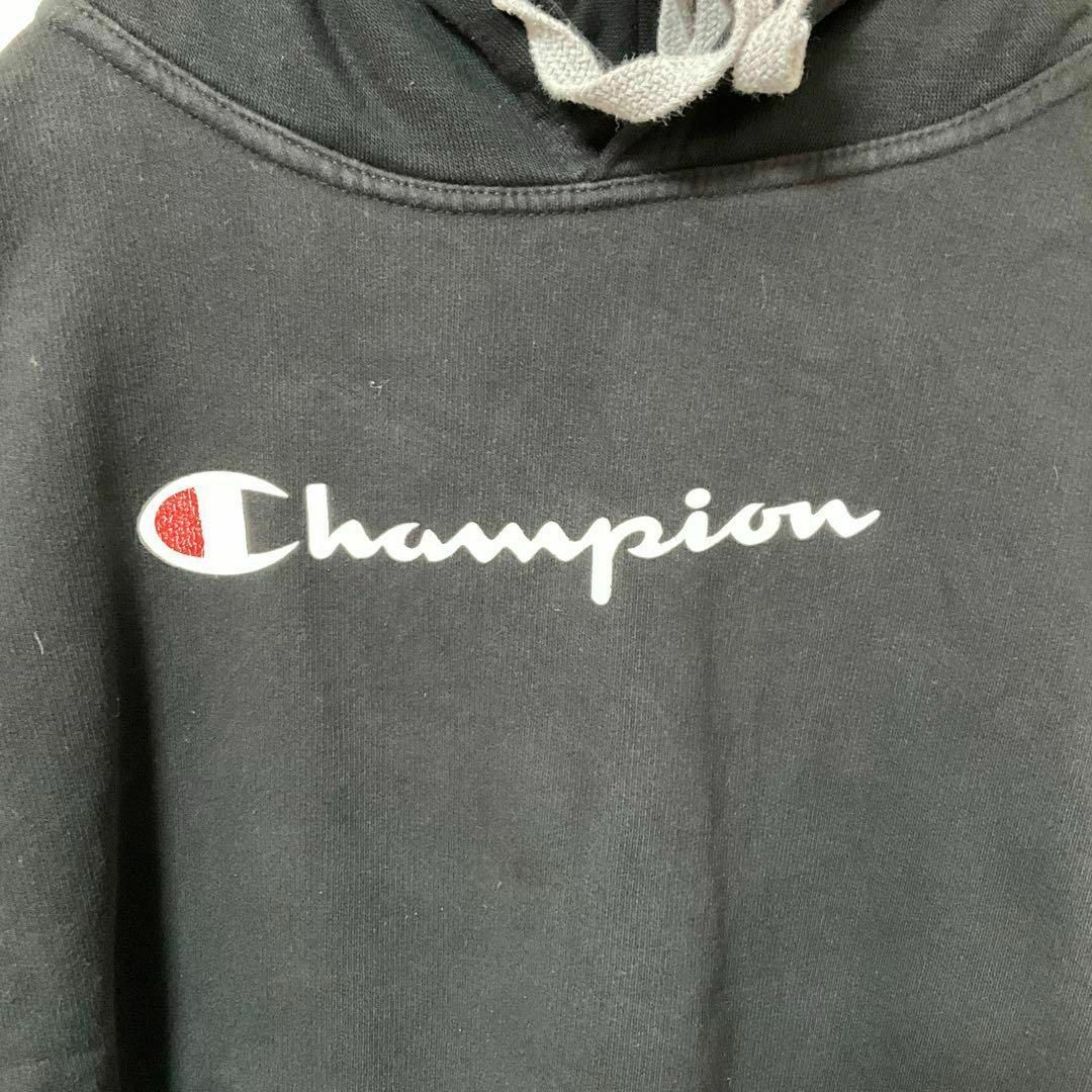 Champion(チャンピオン)の90s 古着 Champion パーカー フーディー フロントロゴ トップス メンズのトップス(パーカー)の商品写真