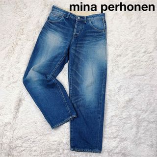 ミナペルホネン(mina perhonen)の訳アリ mina perhonen ミナペルホネン always デニムパンツ(デニム/ジーンズ)